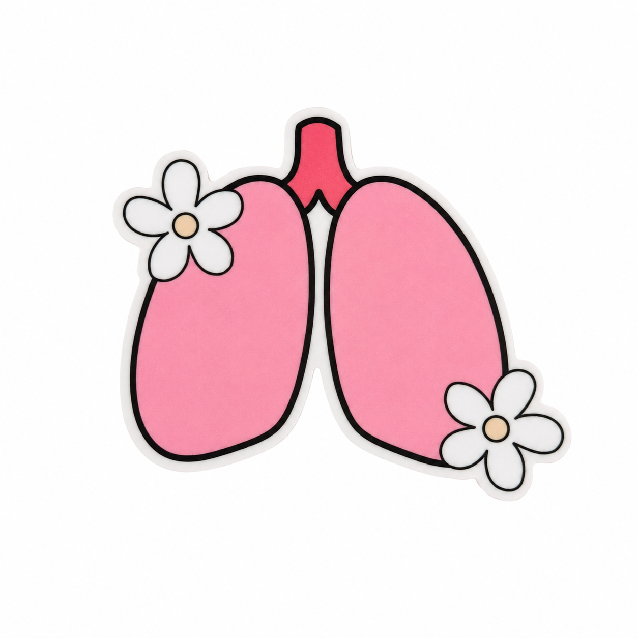 Lungs | Plastic Add-On - BadgeSmith