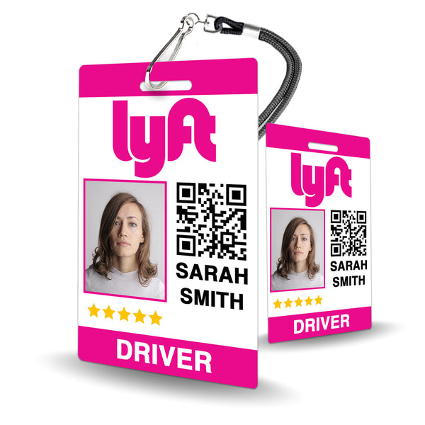 Lyft Driver ID Card - BadgeSmith