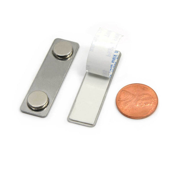 Magnetic Badge Clip with Adhesive - BadgeSmith