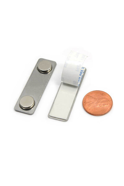 Magnetic Badge Clip with Adhesive - BadgeSmith