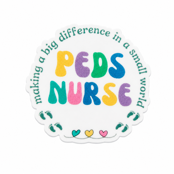 PEDS Nurse | Plastic Add-On - BadgeSmith