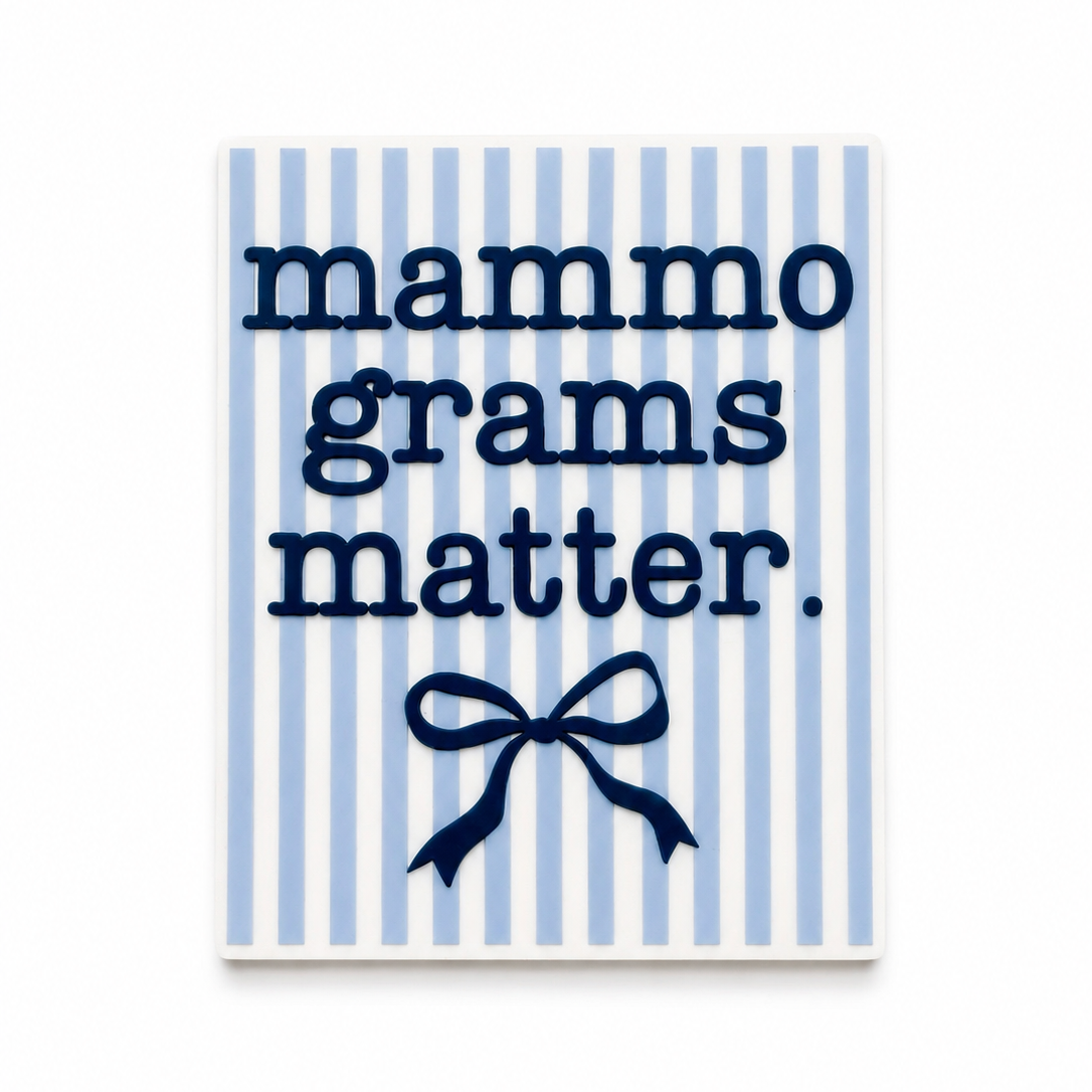 Mammograms Matter | Plastic Add-On - BadgeSmith