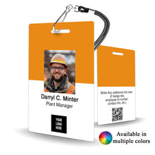 Load image into Gallery viewer, Manager Staff Badge for Manufacturing and Industrial Custom - BadgeSmith
