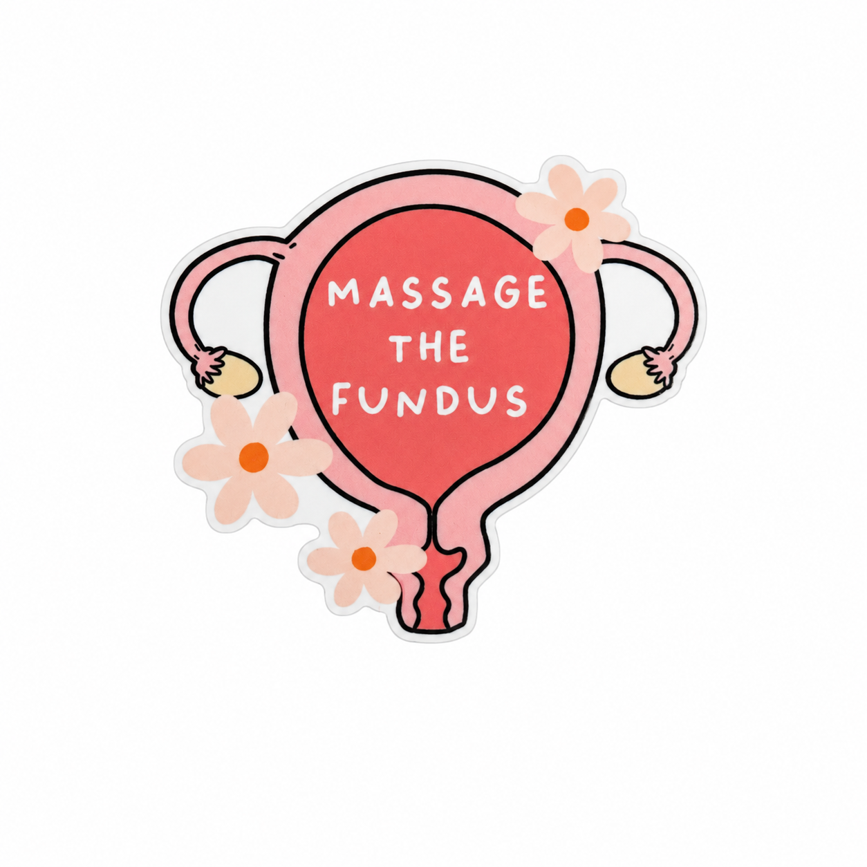 Massage The Fundus | Plastic Add-On - BadgeSmith