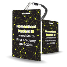 Load image into Gallery viewer, matrix-homeschool-student-id-badge
