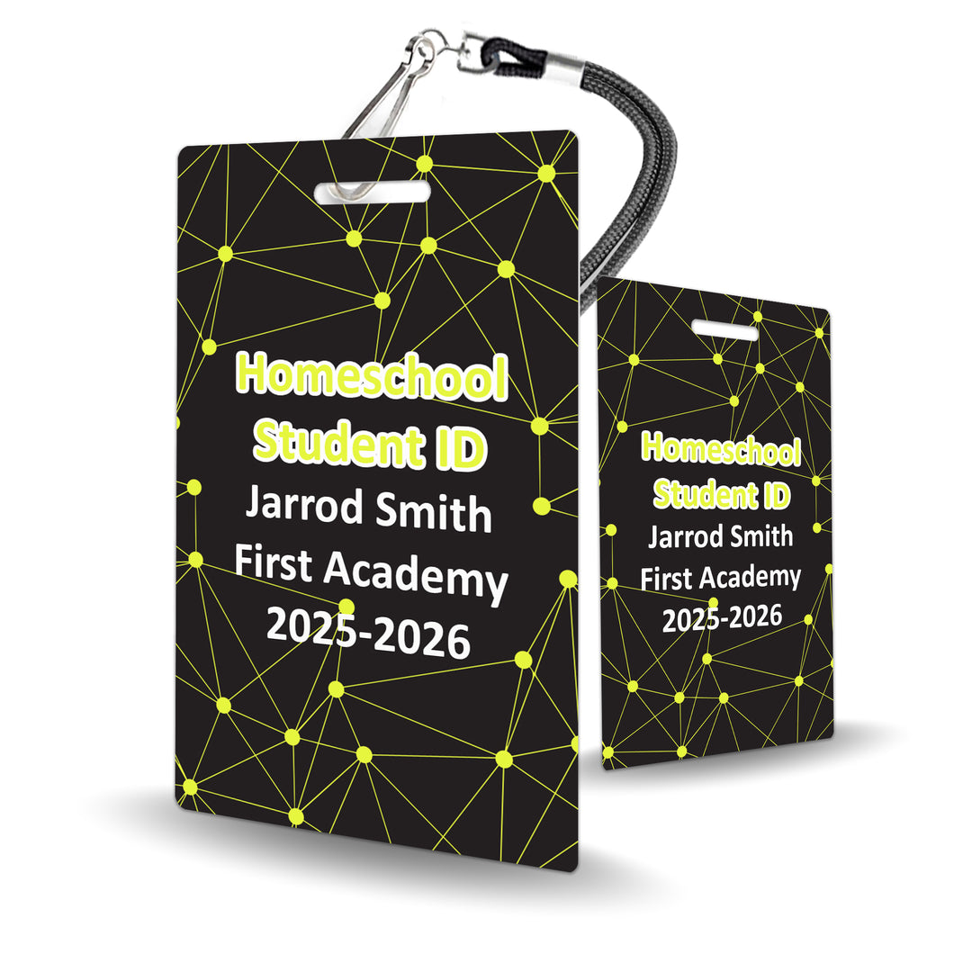 matrix-homeschool-student-id-badge