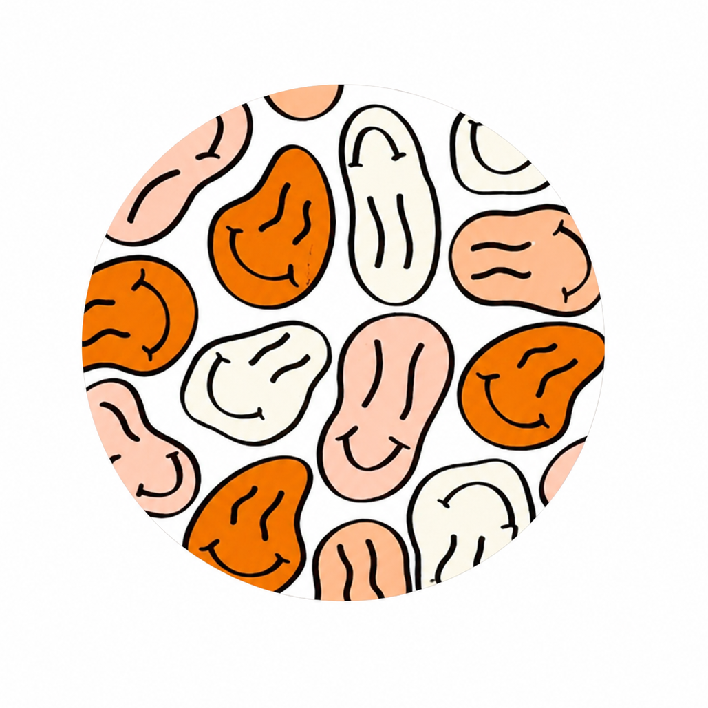 Melty Smile | Hard Board Add-On - BadgeSmith