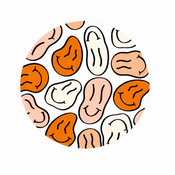 Melty Smile | Hard Board Add-On - BadgeSmith