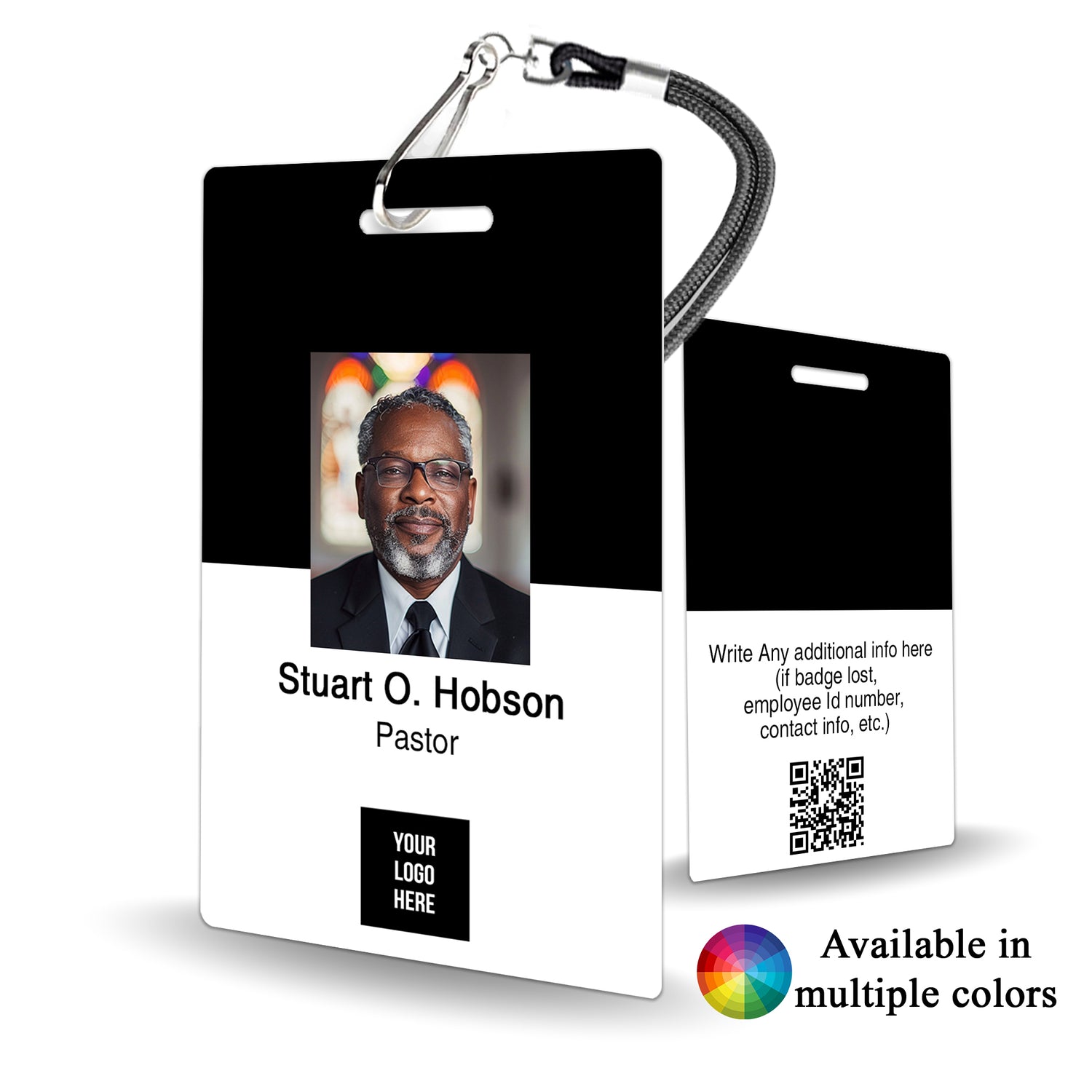 Member Staff Badge for Church Custom - BadgeSmith