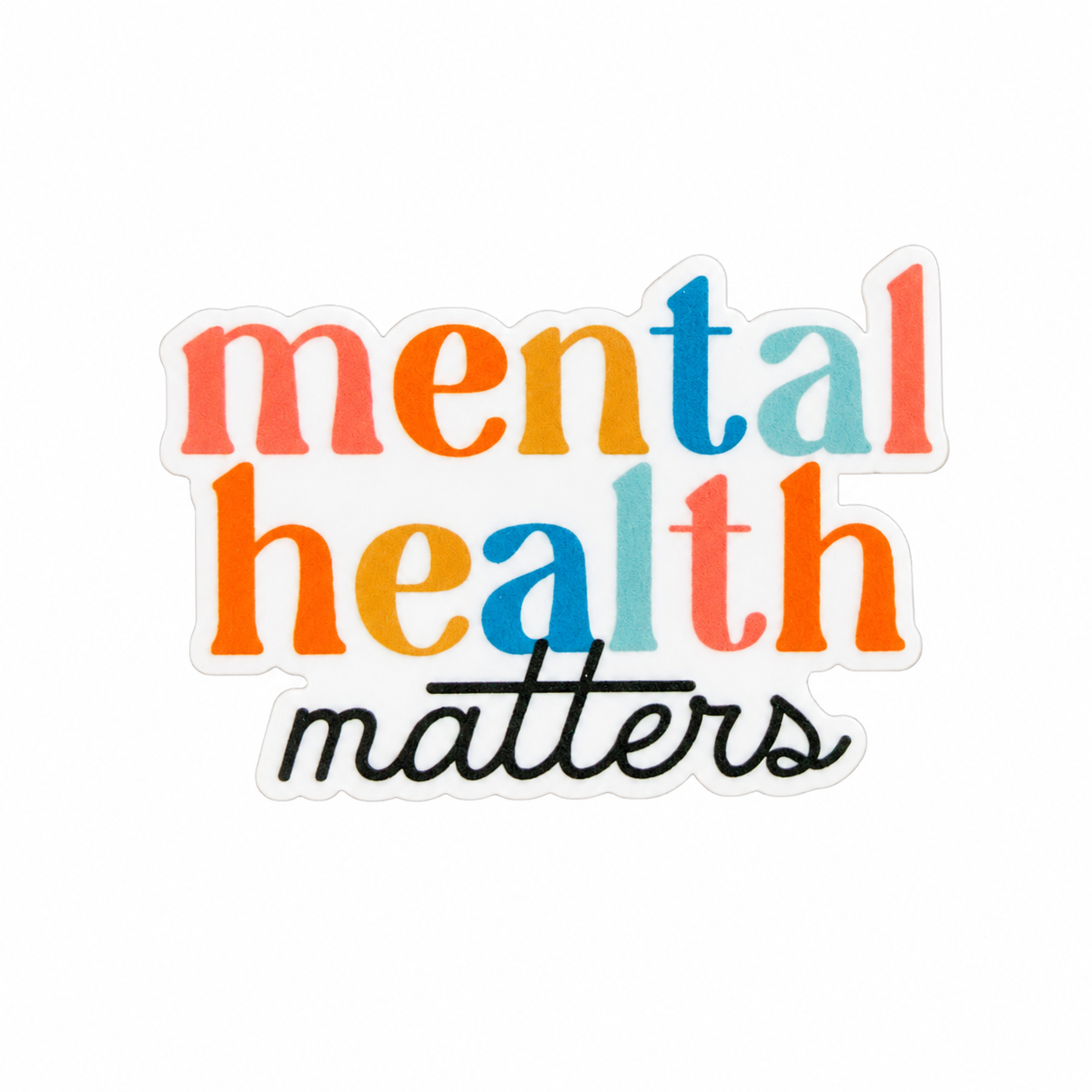 Mental Health Matters | Plastic Add-On - BadgeSmith
