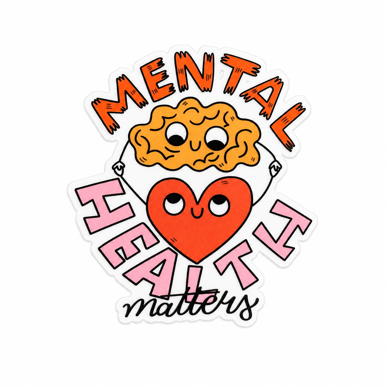 Mental Health Matters | Plastic Add-On - BadgeSmith