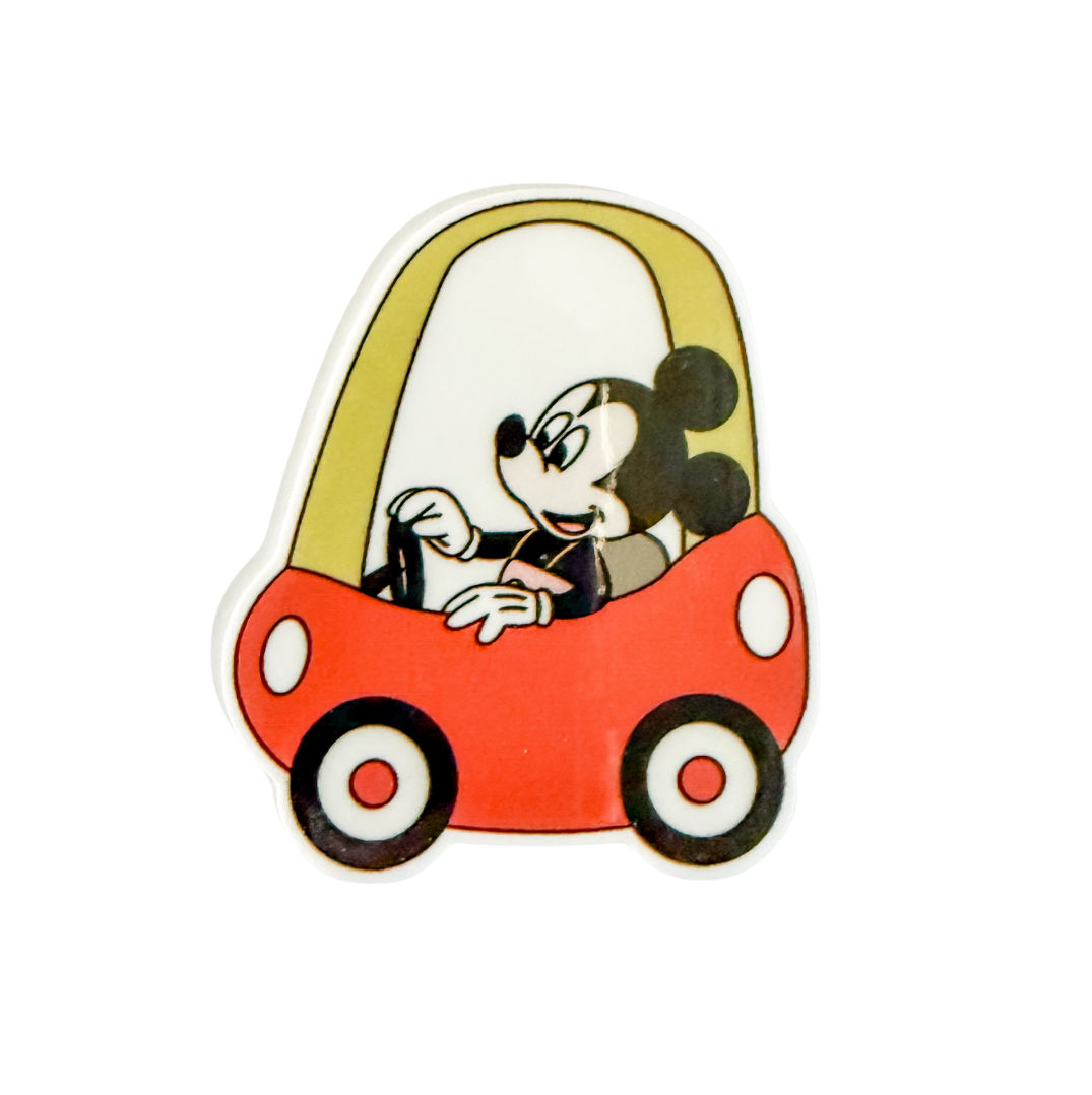 Mickey Mouse Car | Plastic Add-On - BadgeSmith
