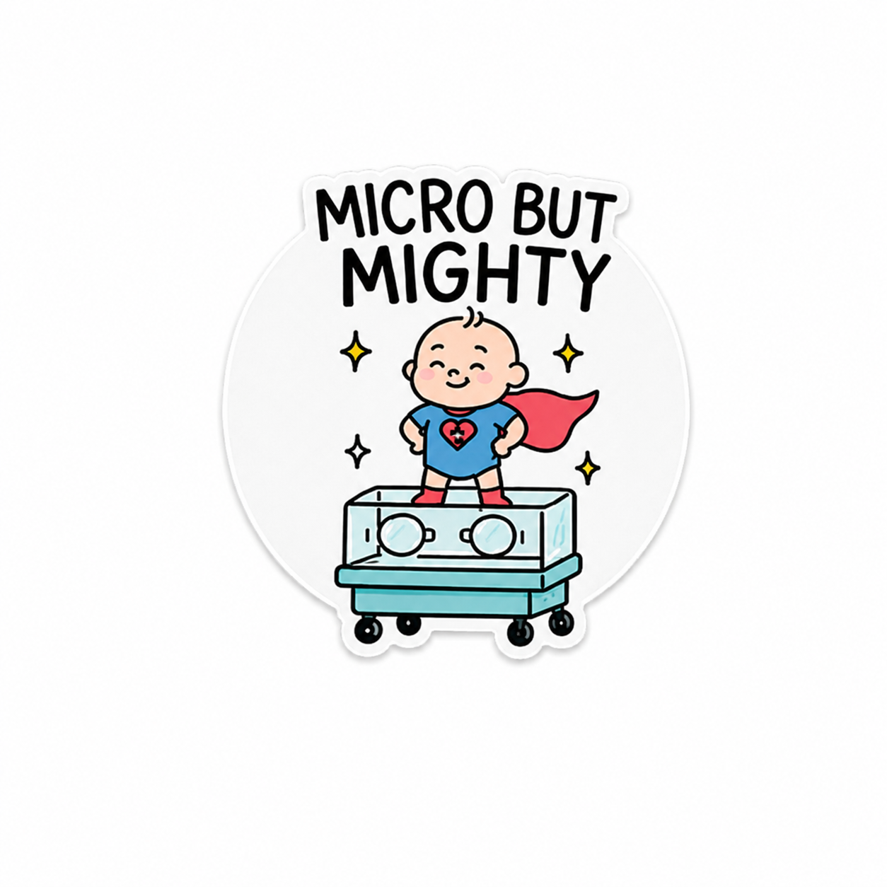 Micro But Mighty | Plastic Add-On - BadgeSmith