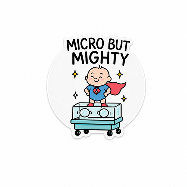 Micro But Mighty | Plastic Add-On - BadgeSmith