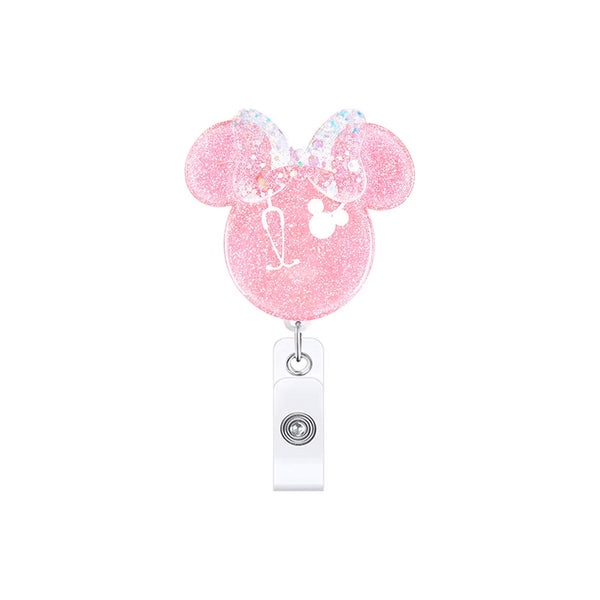 Minnie Mouse Badge Reel - BadgeSmith