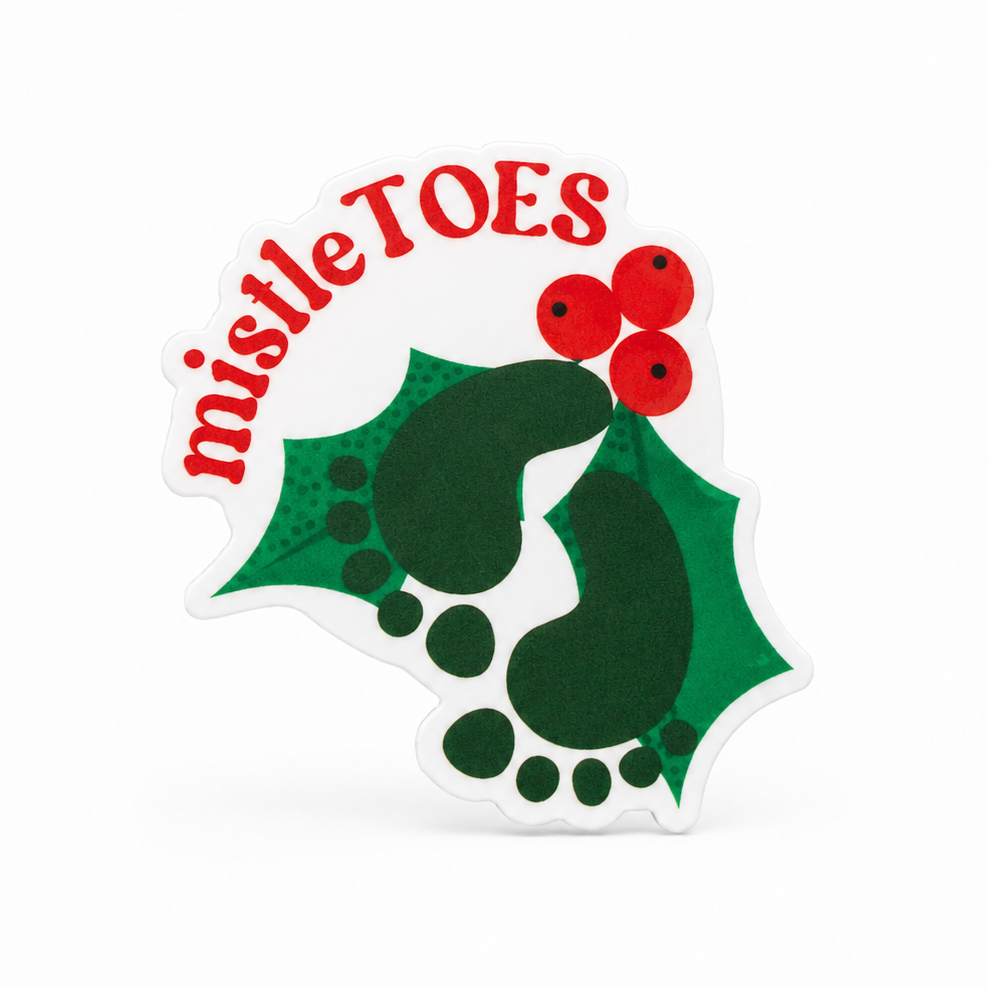 Mistle Toes | Plastic Add-On - BadgeSmith