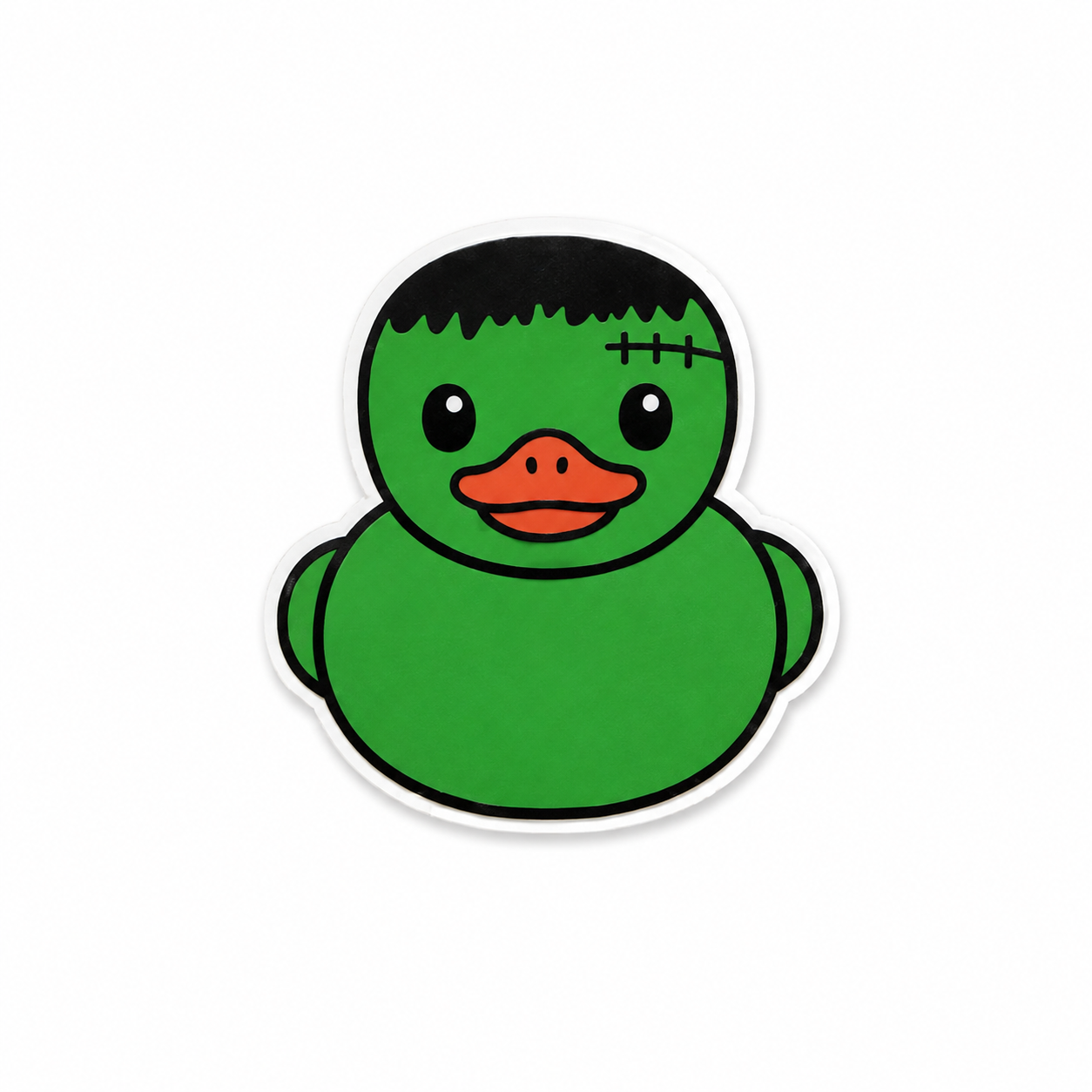 Monster Duck Halloween | Plastic Add-On - BadgeSmith