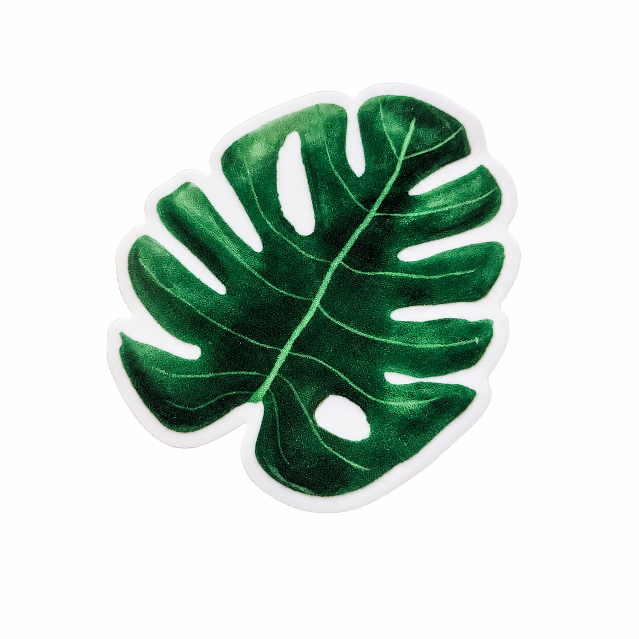 Monstera Leaf | Plastic Add-On - BadgeSmith