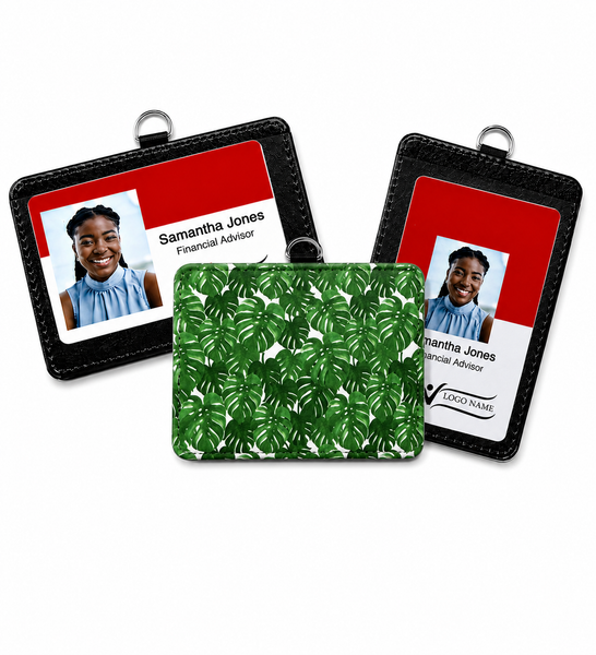 Monstera Plant ID Badge Holder