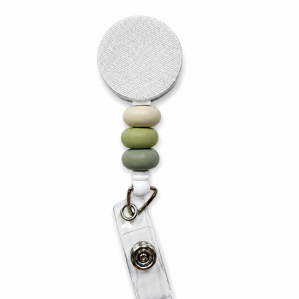 Moss and Stone | Interchangeable Badge Reel - BadgeSmith