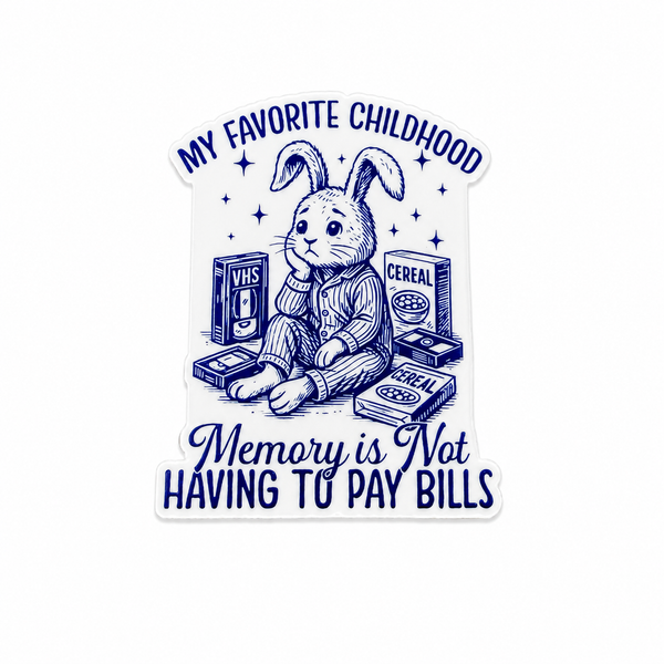 My Favorite Childhood Memory | Plastic Add-On - BadgeSmith