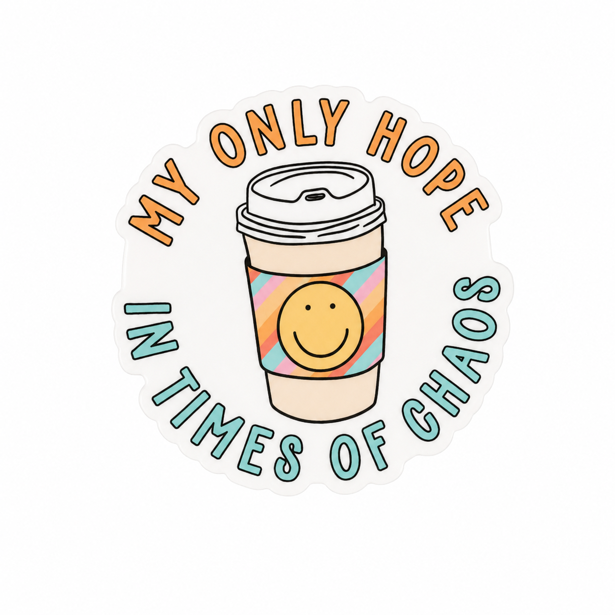 My Only Hope in Times of Chaos | Plastic Add-On - BadgeSmith