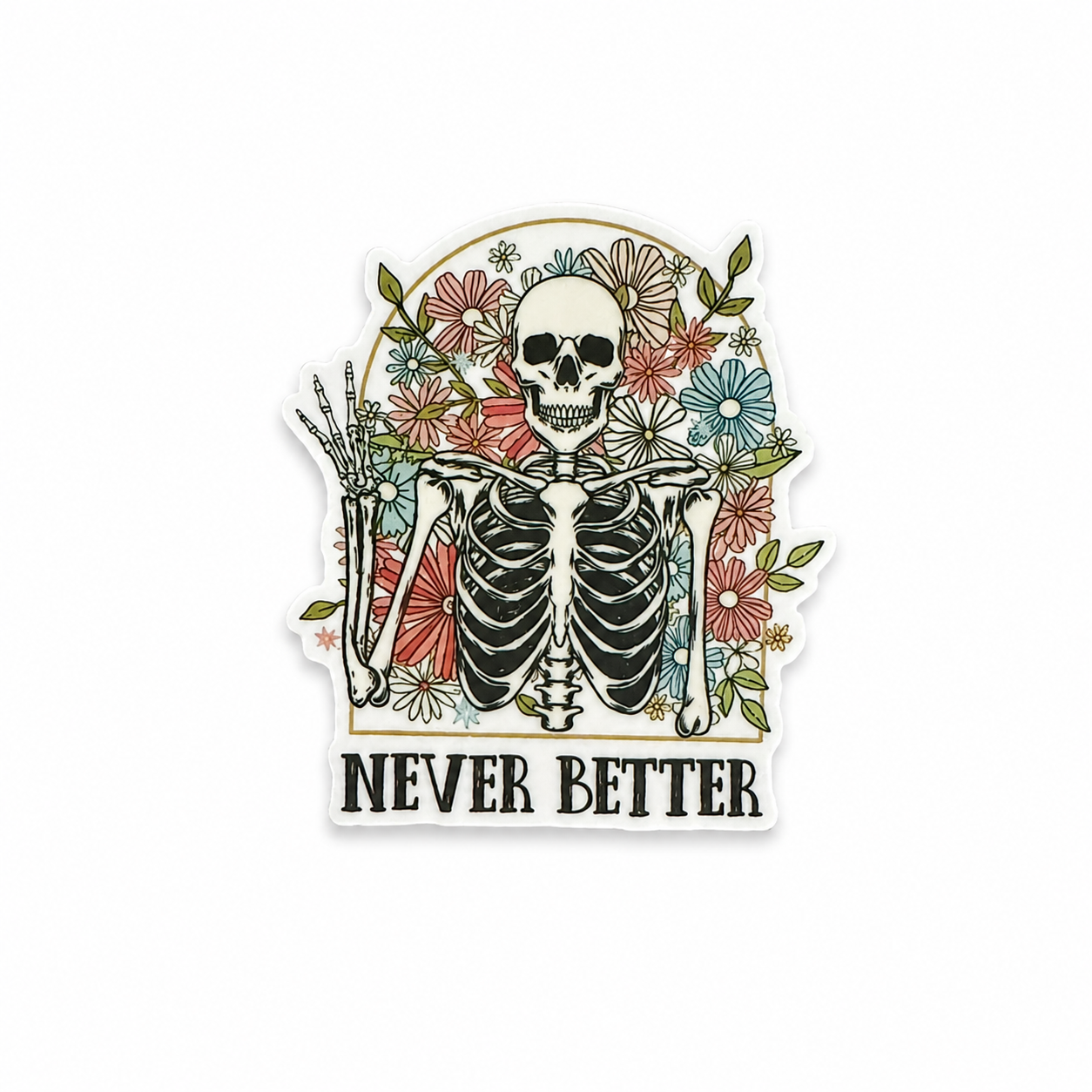 Never Better | Plastic Add-On - BadgeSmith