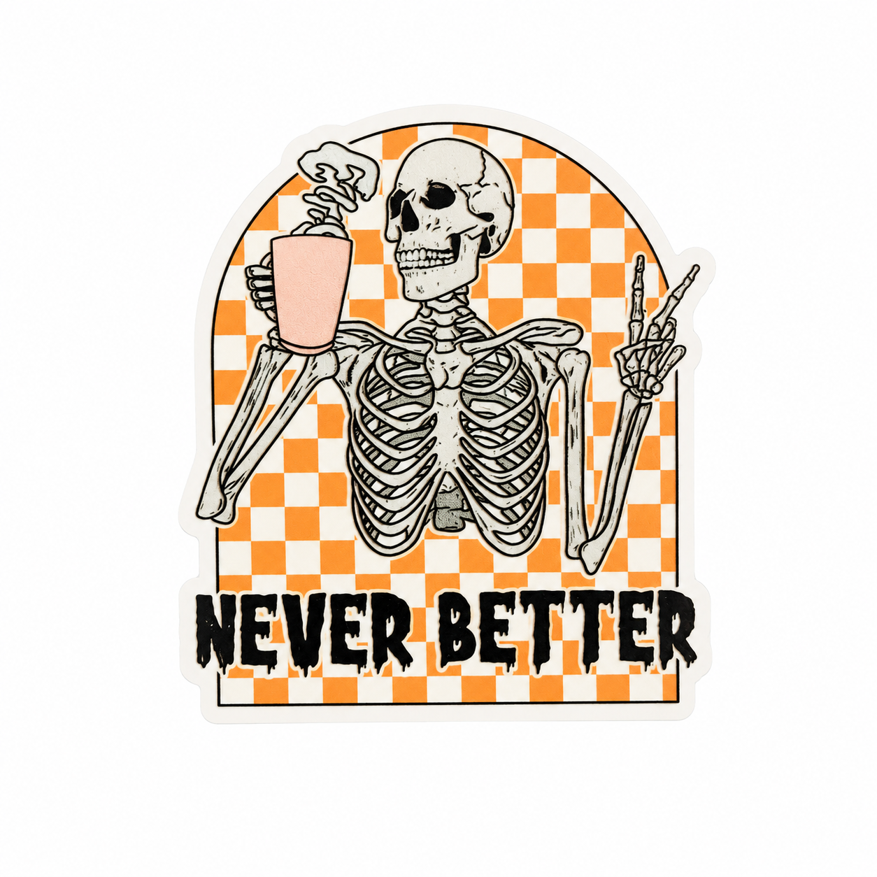 Never Better | Plastic Add-On - BadgeSmith