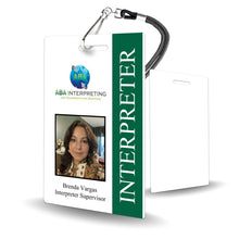 Load image into Gallery viewer, ABA Interpreting - BadgeSmith
