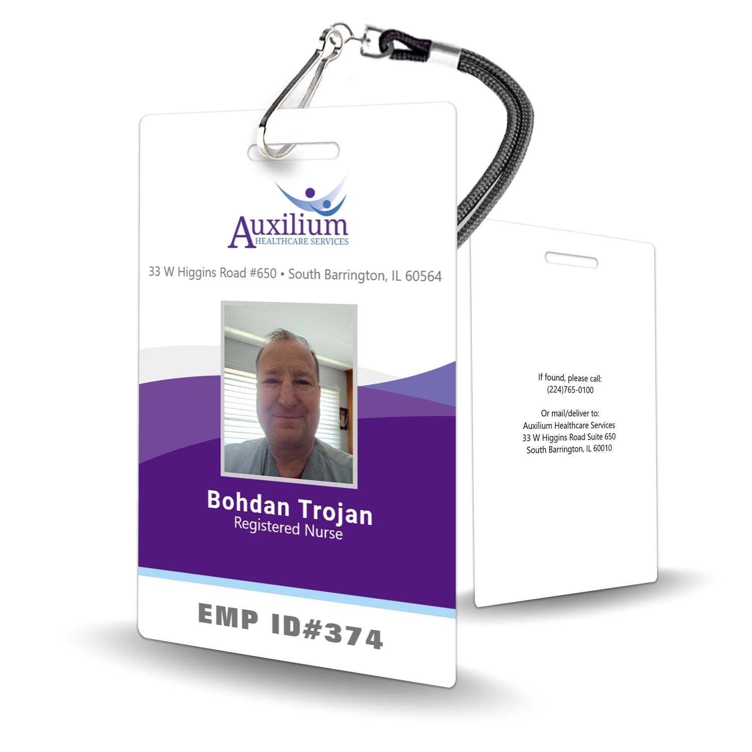 Auxilium Healthcare Services, Inc - BadgeSmith