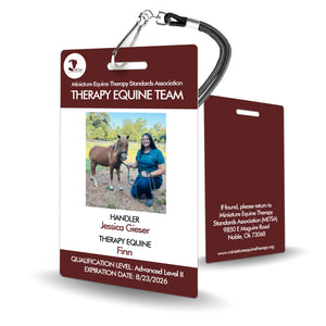 Miniature Equine Therapy Standards Association - BadgeSmith