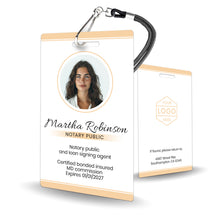 Load image into Gallery viewer, Notary ID Badge - Professional Identification - BadgeSmith
