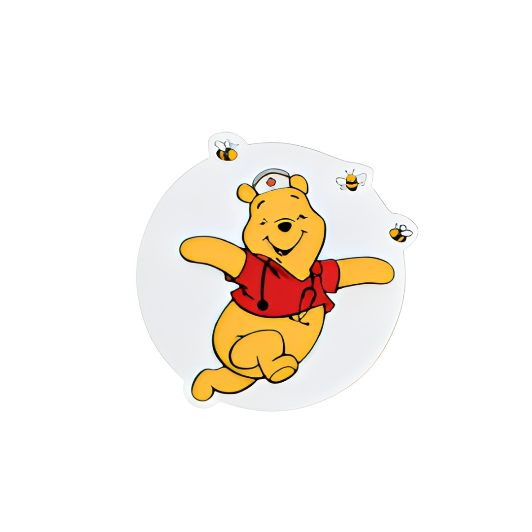 Nurse Bear | Plastic Add-On - BadgeSmith