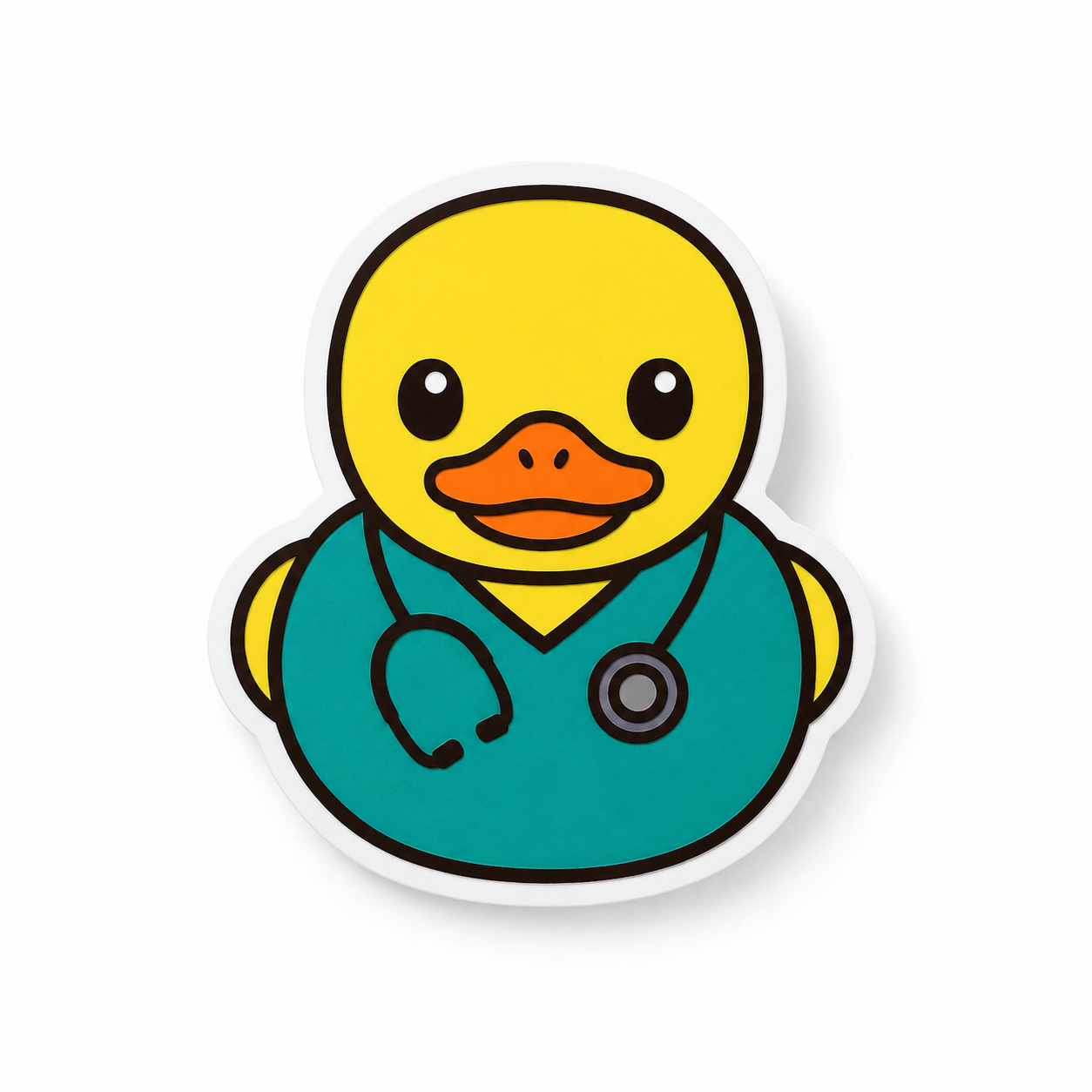 Nurse Duck | Plastic Add-On - BadgeSmith