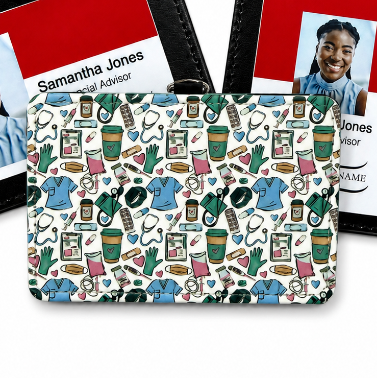 Nursing ID Badge Holder