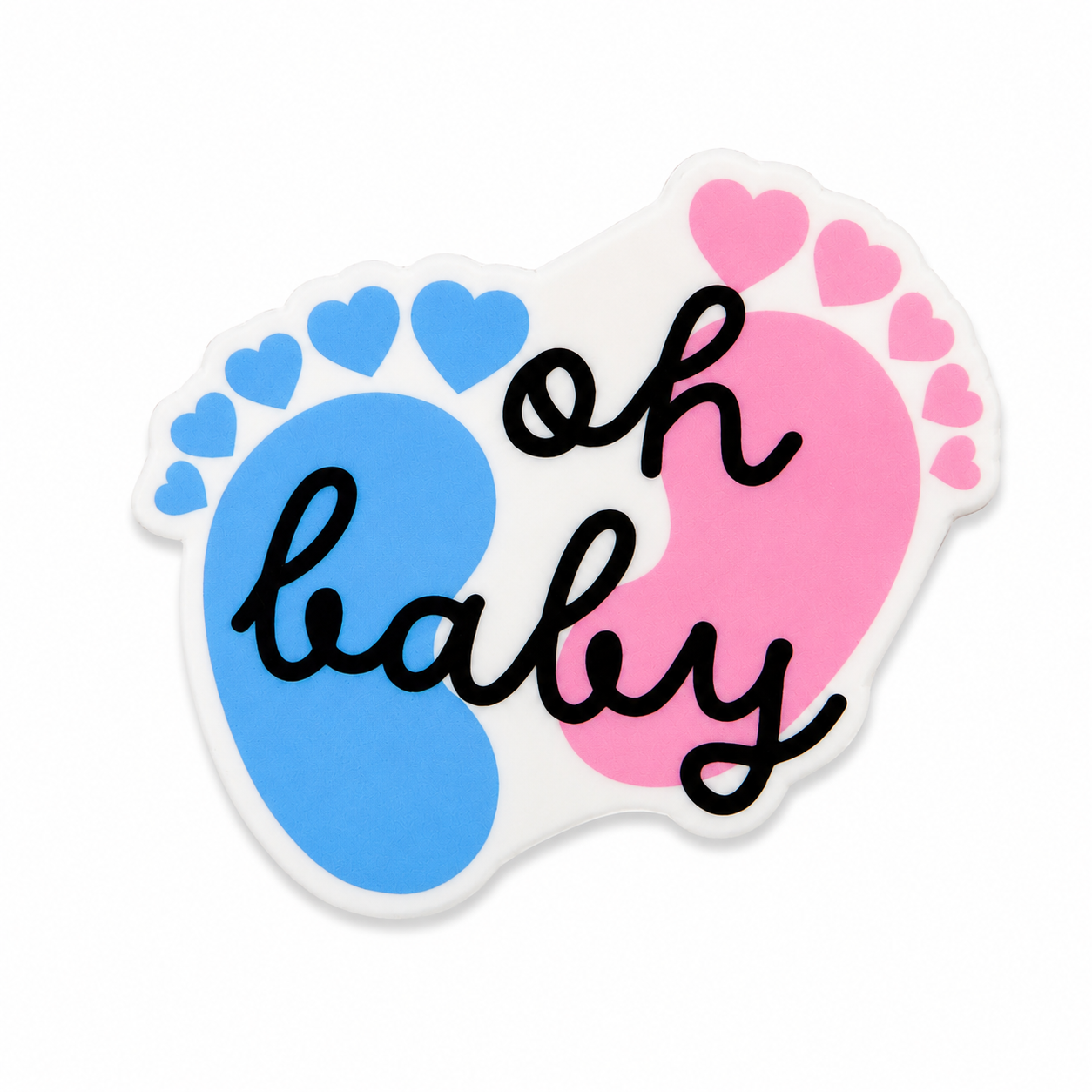 Oh Baby | Plastic Add-On - BadgeSmith