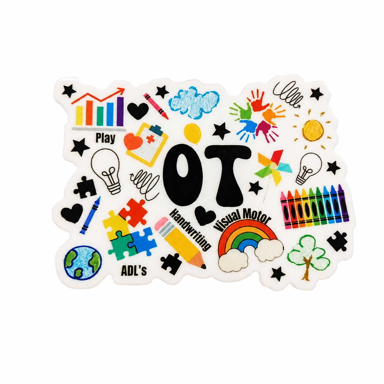 Occupational Therapy | Plastic Add-On - BadgeSmith