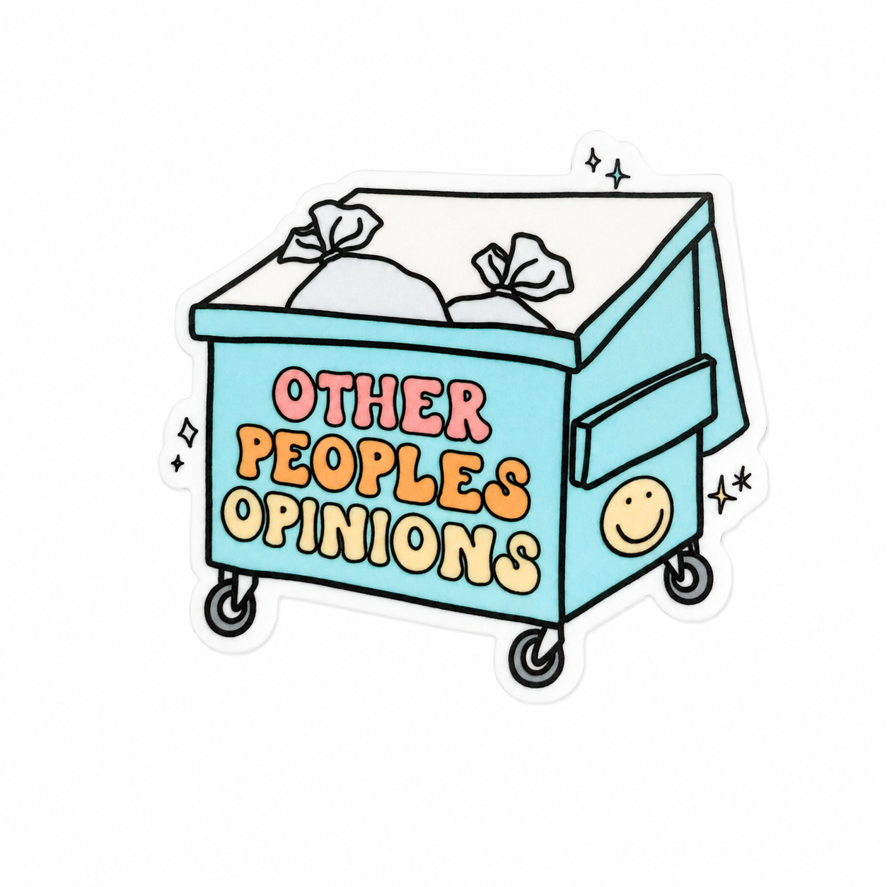 Other People's Opinions | Plastic Add-On - BadgeSmith