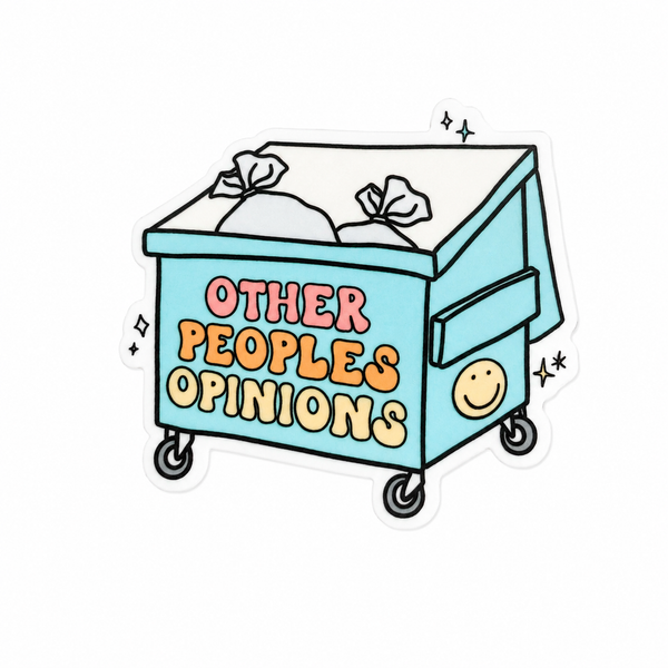 Other People's Opinions | Plastic Add-On - BadgeSmith