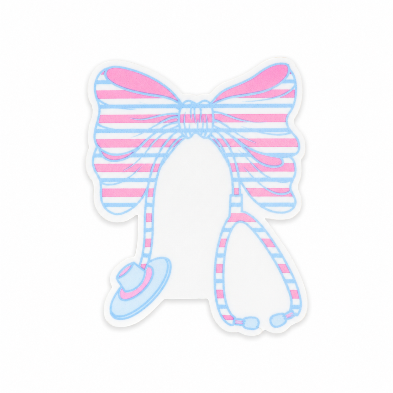 Pastel Bow Stethoscope | Plastic Add-On - BadgeSmith