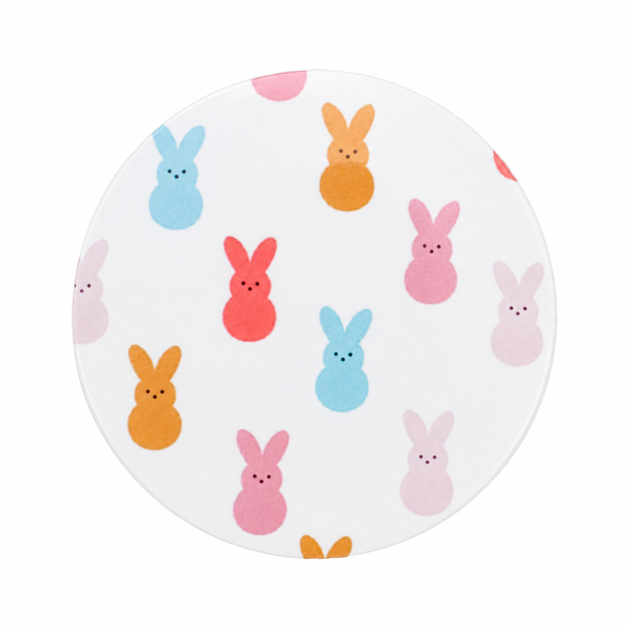Pastel Bunny | Hard Board Add-On - BadgeSmith