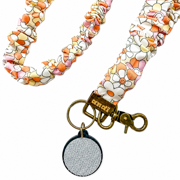 Peace and Love | Interchangeable Andi Lanyard - BadgeSmith