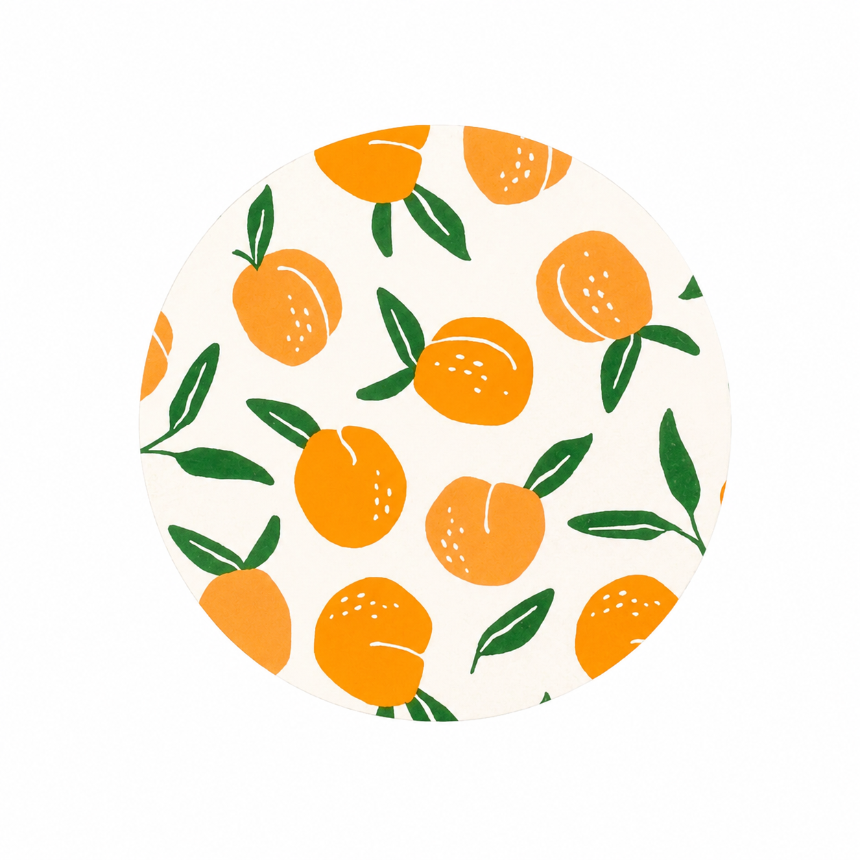 Peach Pattern | Hard Board Add-On - BadgeSmith