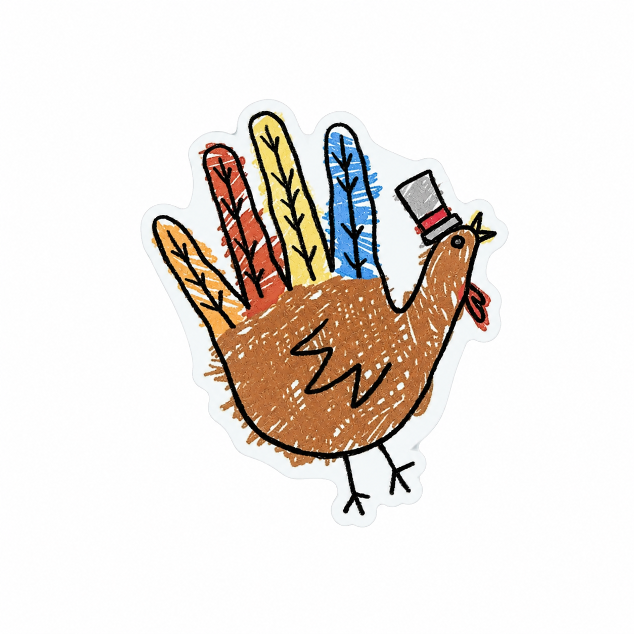 Pediatric Turkey | Plastic Add-On - BadgeSmith