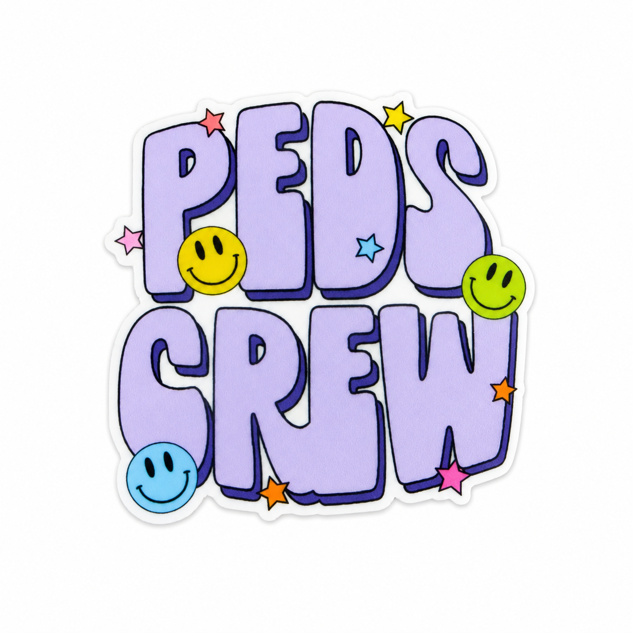 PEDS Crew | Plastic Add-On - BadgeSmith