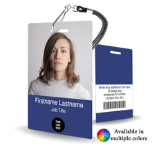 Load image into Gallery viewer, Photo Badge ID Card - BadgeSmith
