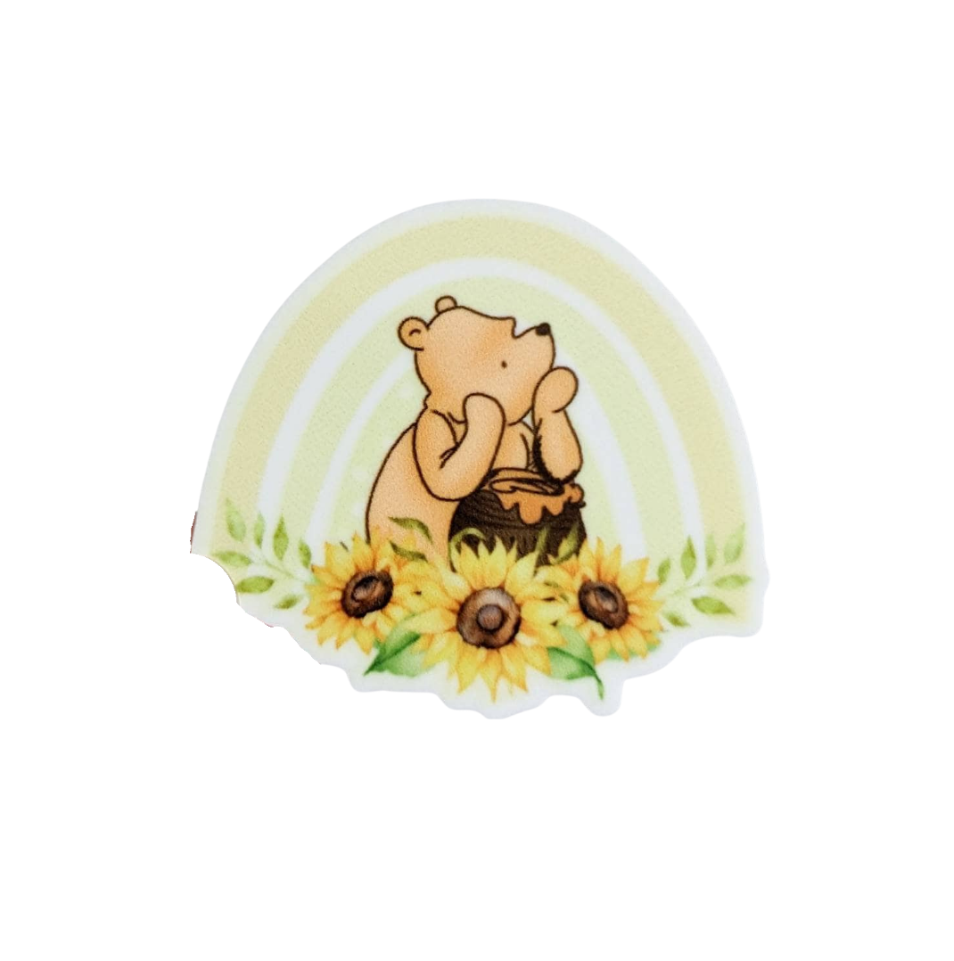 Pooh Bear | Plastic Add-On - BadgeSmith