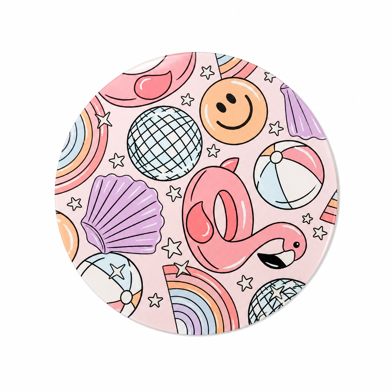 Pool Vibes Summer | Hard Board Add-On - BadgeSmith