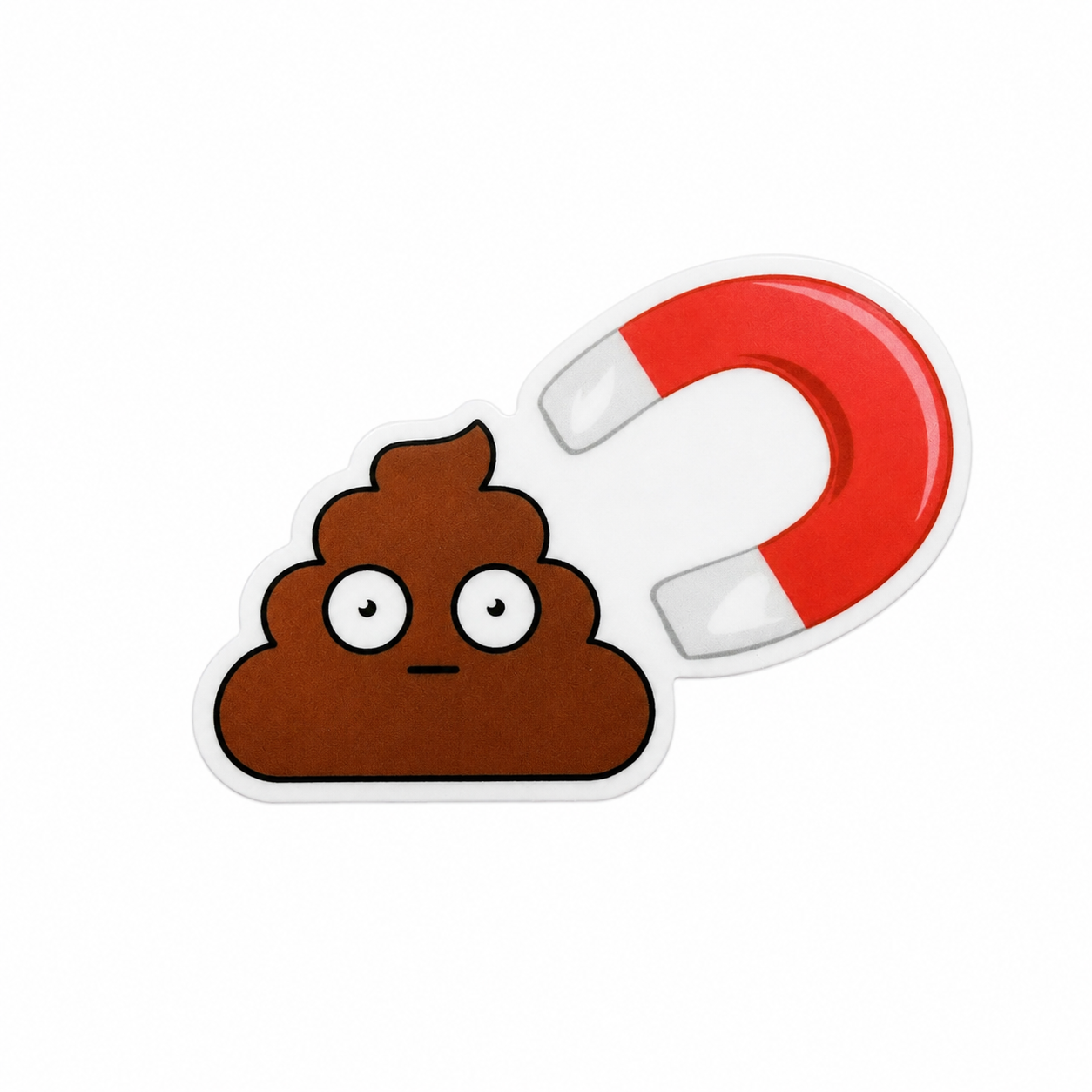 Poop Magnet | Plastic Add-On - BadgeSmith