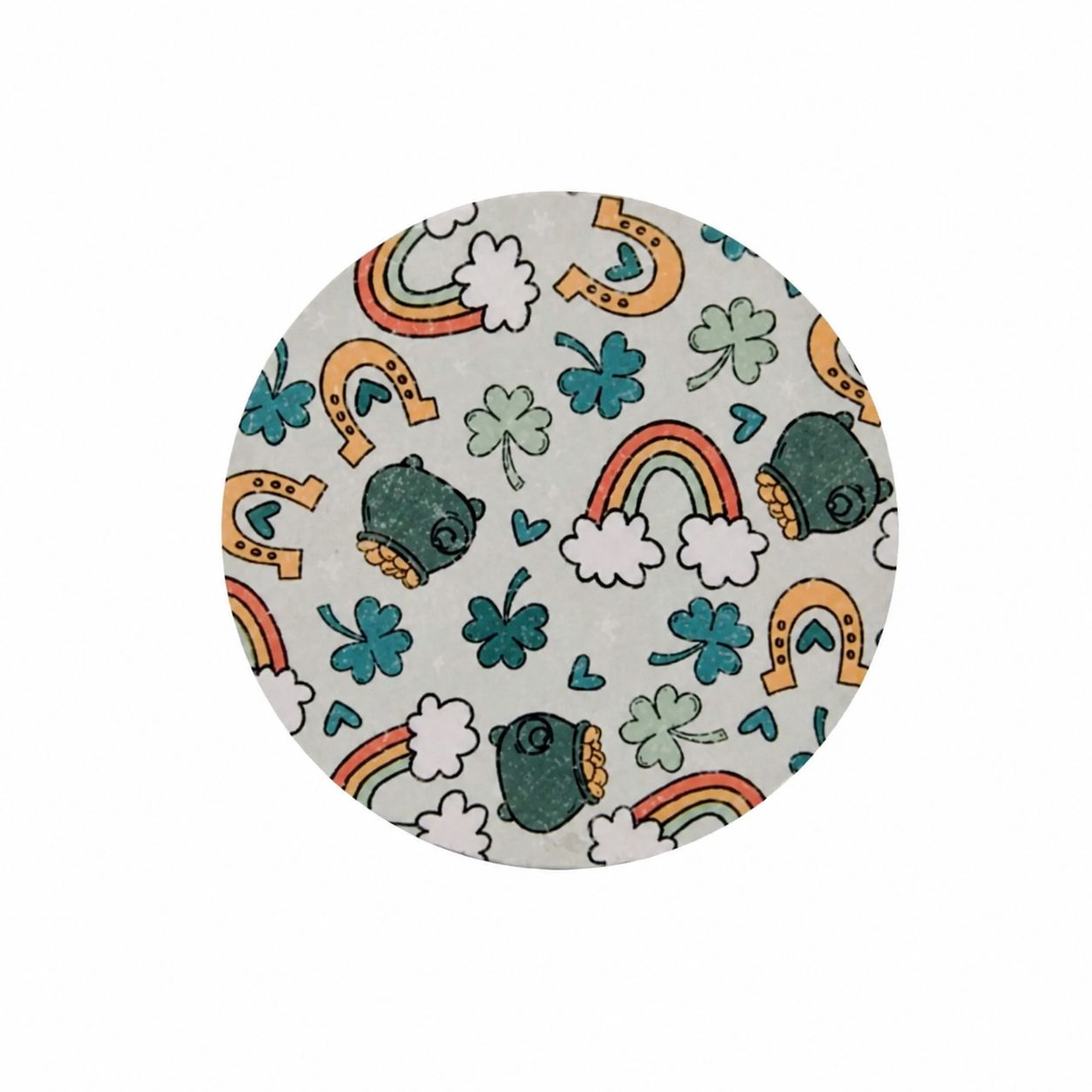 Pots of Gold Rainbow | Hard Board Add-On - BadgeSmith